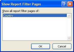show_report_filter_pages Select the Report Filter you want to create pages for