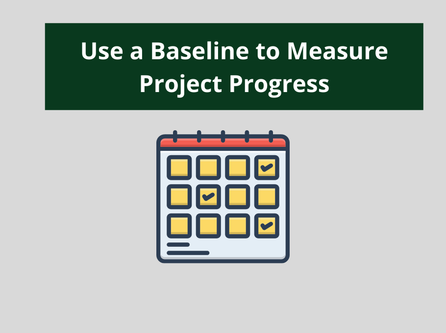 Use a Baseline to Measure Project Progress