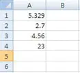 ROUNDUP function in Excel to round up to a specified number of digits