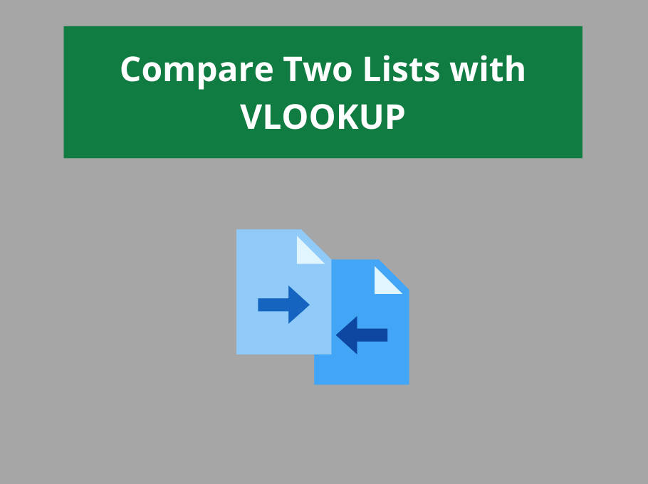 Compare Lists with VLOOKUP