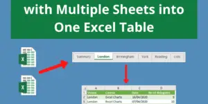 Import Multiple Excel Files with Multiple Sheets in Excel