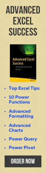 Advanced Excel Success book
