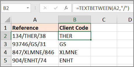 Second Excel LAMBDA function example working great