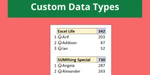 Power Query Custom Data Types