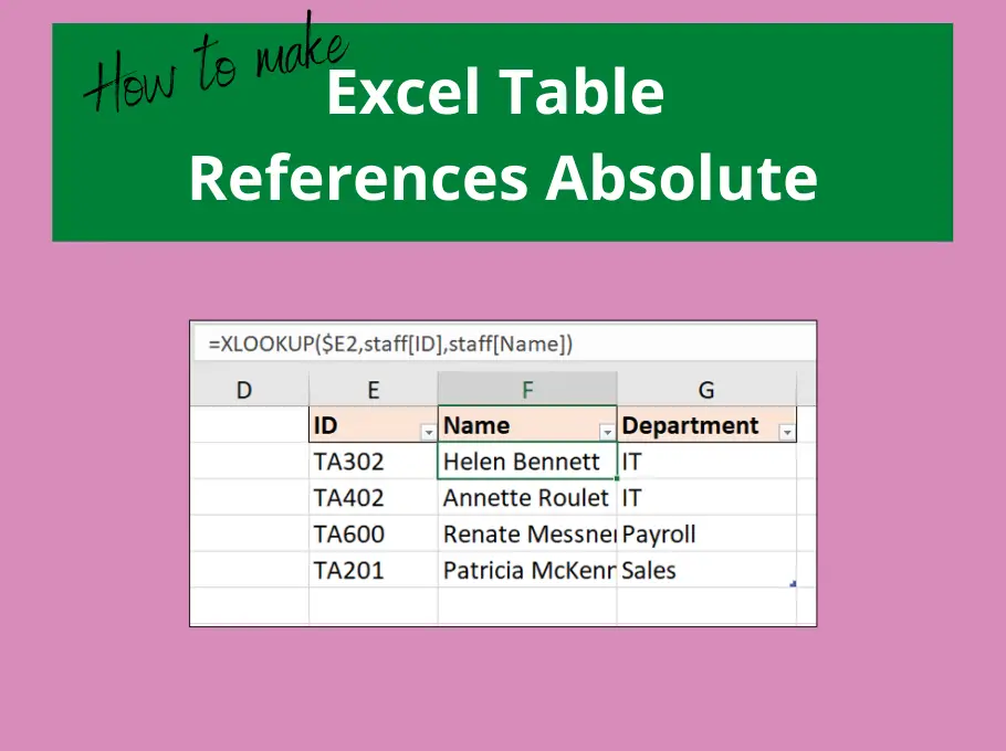 Excel table references thumbnail