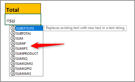 SUMIF and SUMIFS function in Excel