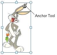 Picture anchor tool in Microsoft Word