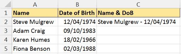 Format text as a date in Excel