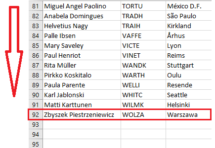 Find the last row in Excel VBA