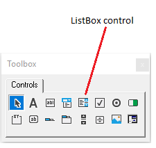 Inserting a ListBox on a userform
