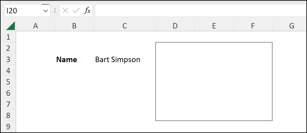 Cell with drop down list of names for an Excel picture lookup