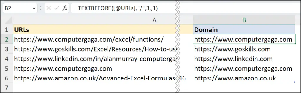 Suppressing the #N/A error when a delimiter is not found