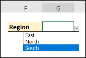 Dynamic Data Validation list using the UNIQUE function in Excel